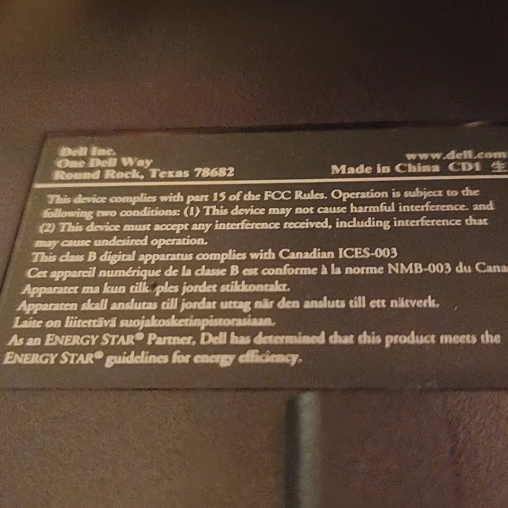 Dell E173FP lcd monitor 17